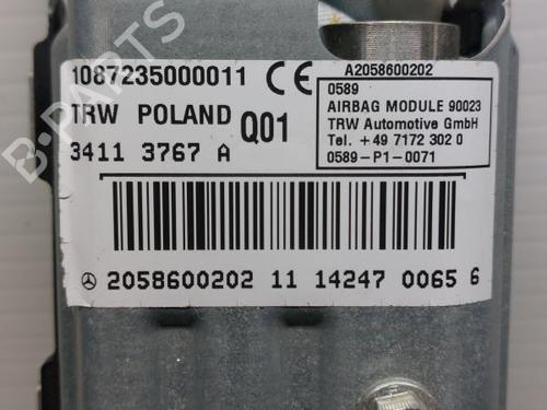 Airbag Kit MERCEDES-BENZ C-CLASS (W205) C 180 BlueTEC / d (205.036) | BP14403896C86 