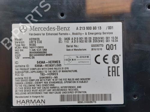Electronic module MERCEDES-BENZ GLE Coupe (C292) 350 d 4-matic (292.323, 292.324) | BP12272702M83 