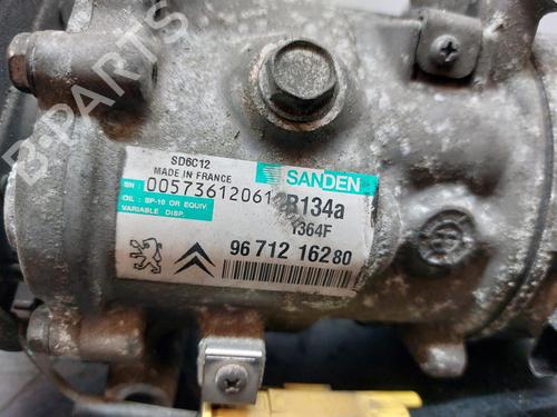 AC compressor CITROËN C3 II (SC_) 1.4 HDi 70 (SC8HZC, SC8HR0, SC8HP4) | BP12167837M34 
