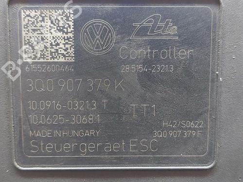 ABS pump VW GOLF VII (5G1, BQ1, BE1, BE2) 2.0 R 4motion | BP12199853M43 