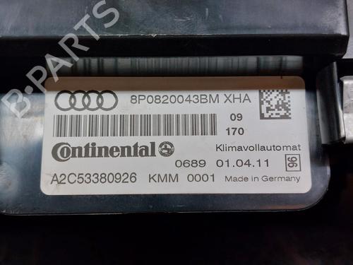Climate control AUDI A3 Sportback (8PA) 1.6 TDI | BP13114704I5 