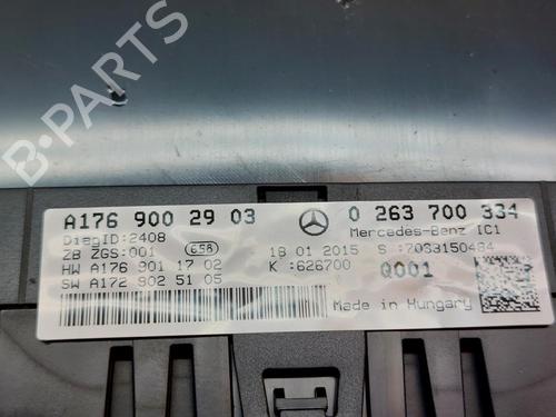 Instrument cluster MERCEDES-BENZ A-CLASS (W176) A 200 (176.043) | BP13122163C47 