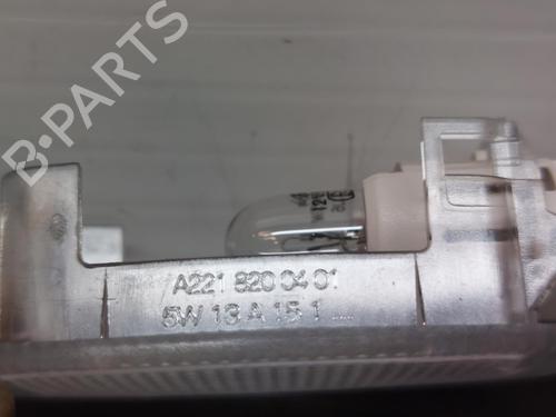 Interior roof light MERCEDES-BENZ A-CLASS (W176) A 200 (176.043) | BP13122429I8 