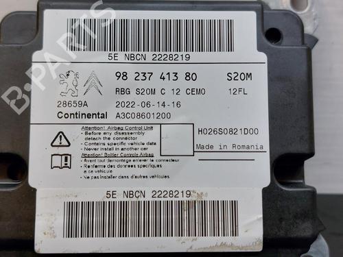 ECU airbags OPEL CORSA F (P2JO)  | BP13385186M53 