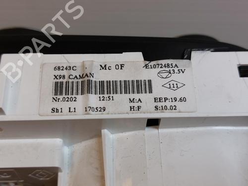AC Styreenhet / Manøvreringsenhet RENAULT CLIO IV Grandtour (KH_) 1.5 dCi 90 (KHN3, KHN4) | BP13487312I5 
