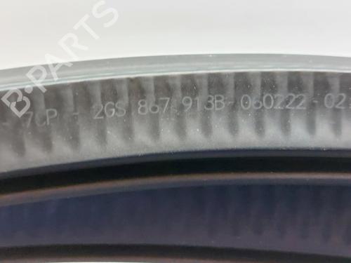 Rubber door seal VW POLO VI (AW1, BZ1, AE1) GTI | BP14405356C142