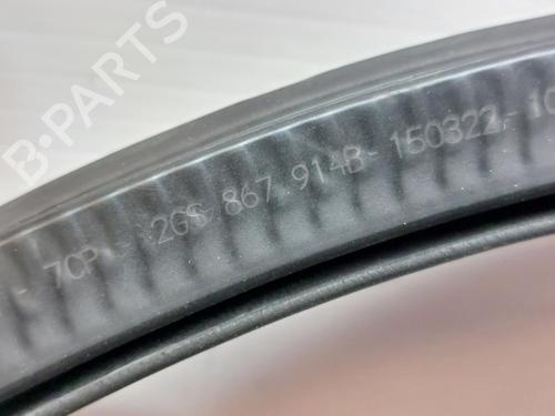 Rubber door seal VW POLO VI (AW1, BZ1, AE1) GTI | BP14405357C142 