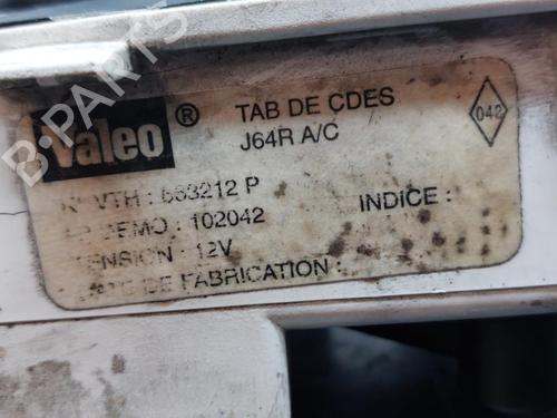 Airco bedieningspaneel RENAULT MEGANE Scenic (JA0/1_) 1.9 dTi (JA0N) | BP13651708I5 