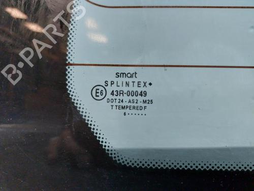 Bootlid window SMART FORTWO Coupe (450) 0.8 CDI (450.300, 450.301, 450.302, 450.303, 450.306) | BP22527991C64 