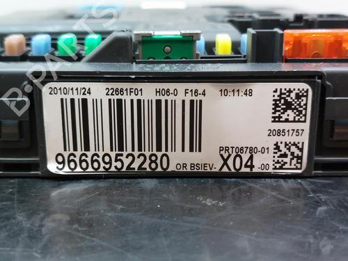 Sikringsdose CITROËN C3 II (SC_) 1.4 HDi 70 (SC8HZC, SC8HR0, SC8HP4) | BP13721554E1 