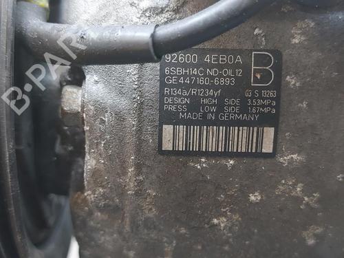 AC compressor NISSAN QASHQAI II (J11, J11_) 1.6 dCi | BP13946537M34 
