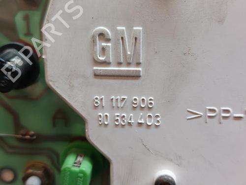 Kombiinstrument OPEL TIGRA (S93) 1.4 16V (F07) | BP14992874C47