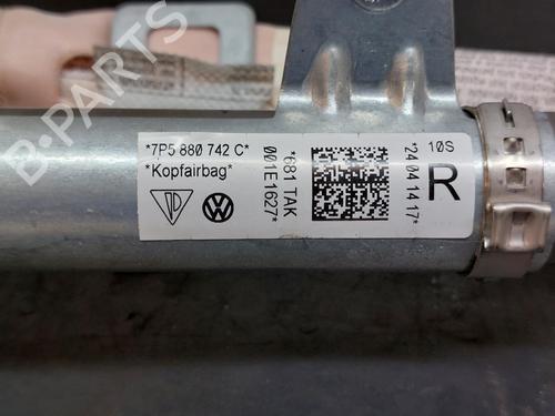 Right curtain airbag PORSCHE CAYENNE (92A) 4.8 GTS | BP15281362C12 
