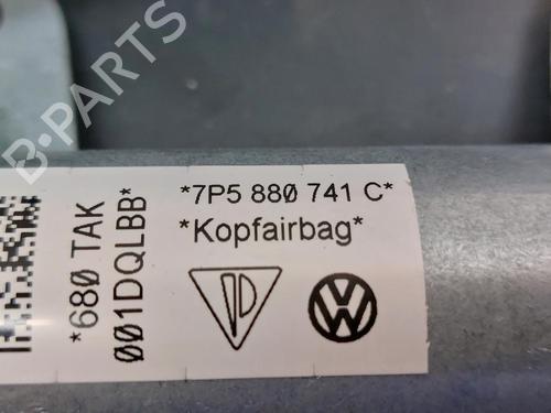 Left curtain airbag PORSCHE CAYENNE (92A) 4.8 GTS | BP15281359C11 