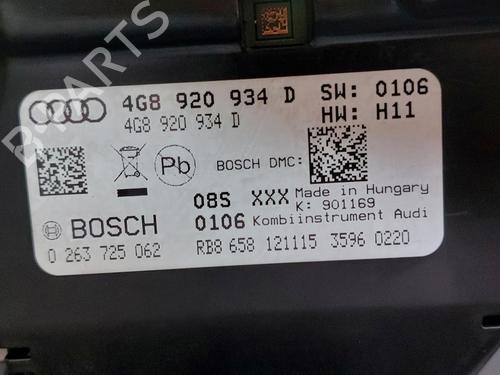 Instrument cluster AUDI A6 C7 Avant (4G5, 4GD) 3.0 TDI quattro | BP15647461C47 