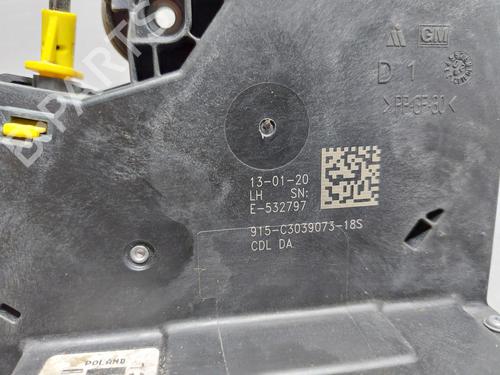 Rear left lock OPEL ASTRA K (B16) 1.5 CRDI (68) | BP16209717C100 