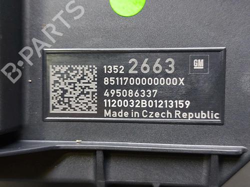 Fuel ECU OPEL ASTRA K (B16) 1.5 CRDI (68) | BP16209736M50 