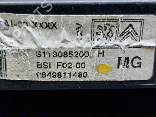 Fuse box CITROËN C3 I (FC_, FN_) 1.1 i | BP16579001E1 