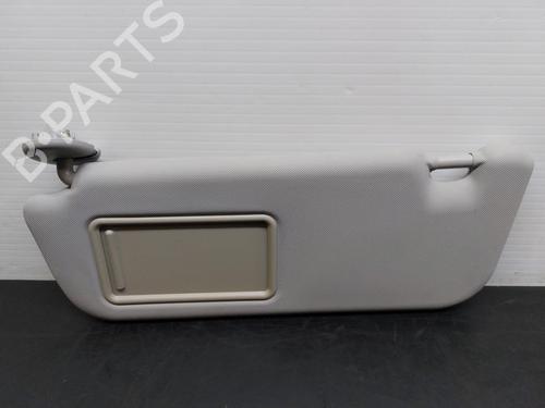 Left sun visor TOYOTA AVENSIS Saloon (_T27_) 2.0 D-4D (ADT270_, ADT270R) 74320-05191-B0