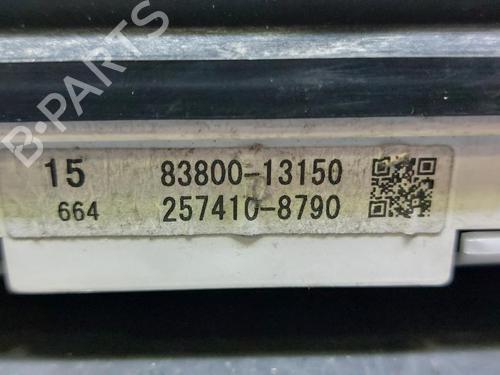 Instrument cluster TOYOTA COROLLA Verso (_E12_) 2.0 D-4D (CDE120_, CDE120R) | BP17032857C47 
