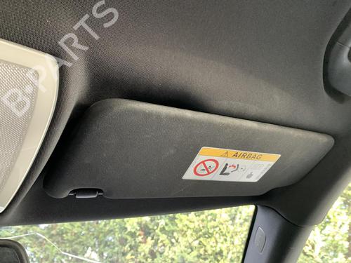 Right sun visor MERCEDES-BENZ E-CLASS Coupe (C207) E 220 CDI / d (207.302, 207.301) A2078100410