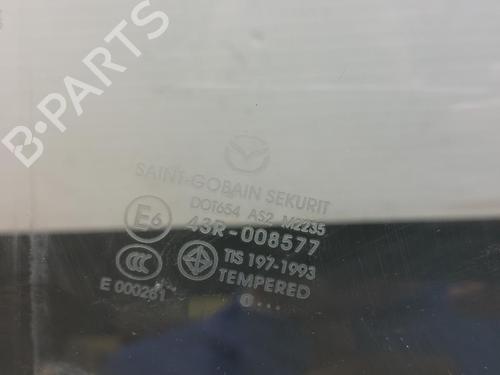 Rear right door window MAZDA 3 (BL) 1.6 MZR CD (BL14) | BP17199802C21 