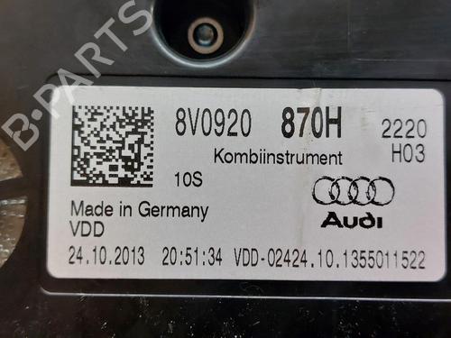 Instrument cluster AUDI A3 Sportback (8VA, 8VF) 2.0 TDI | BP17213158C47 