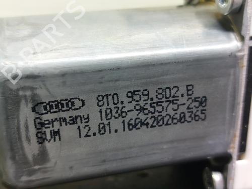 Right front window motor AUDI A5 Sportback (8TA) 3.0 TDI quattro | BP17337974E20 