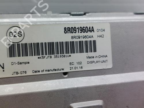 Display monitor AUDI A5 Sportback (8TA) 3.0 TDI quattro | BP17380605C48 