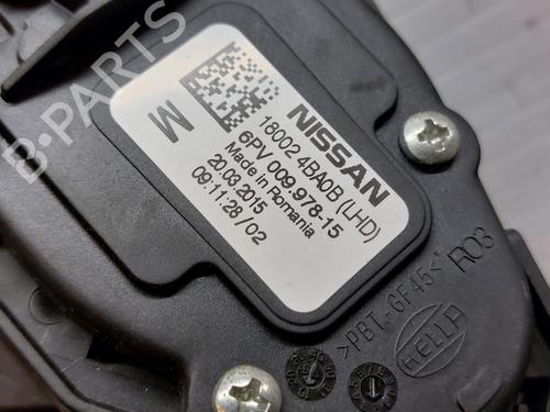 Pedal NISSAN QASHQAI II (J11, J11_) 1.6 dCi | BP18666648I4 
