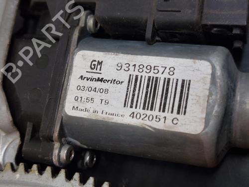 Rudehejsemekanisme Højre foran OPEL MERIVA A MPV (X03) 1.3 CDTI (E75) | BP19088459C23 
