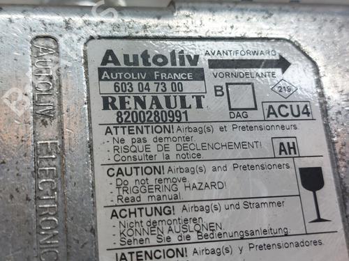 Kollisjonspute styreenhet RENAULT MEGANE II (BM0/1_, CM0/1_) 1.5 dCi (BM0F, BM0T, BM2B, CM0F, CM0T) | BP19165970M53 