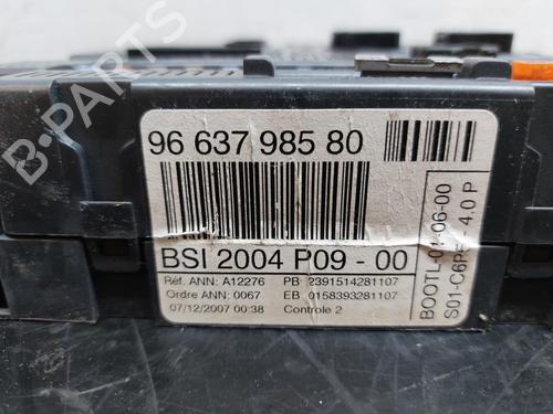Fuse box CITROËN C4 Picasso I MPV (UD_) 1.6 HDi | BP19686297E1 