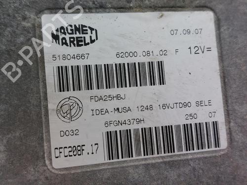 Gearbox control unit LANCIA MUSA (350_) 1.3 D Multijet (350.AXG11, 350.AXG1A) | BP20103475M52 