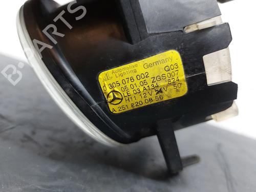 Right front fog light MERCEDES-BENZ A-CLASS (W169) A 180 CDI (169.007, 169.307) | BP22528791C31 
