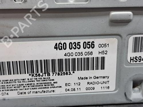 Radio AUDI A4 Allroad B8 (8KH) 3.0 TDI quattro | BP24030354E6 