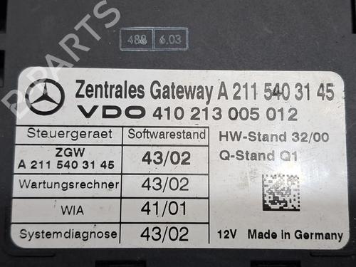 Electronic module MERCEDES-BENZ E-CLASS (W211) E 270 CDI (211.016) | BP12271714M83 
