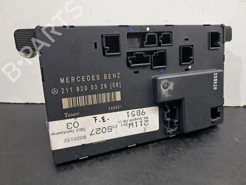 Electronic module MERCEDES-BENZ E-CLASS (W211) E 270 CDI (211.016) 2118200326