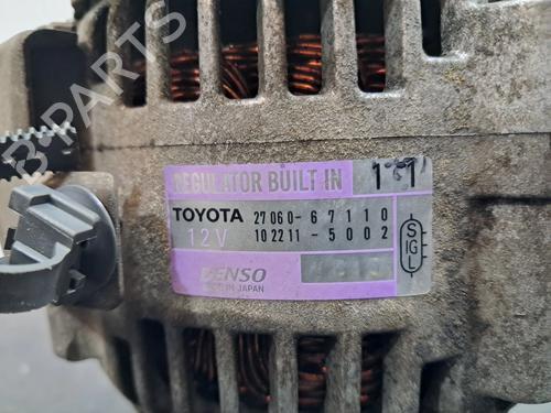 Alternator TOYOTA LAND CRUISER 90 (_J9_) 3.0 TD (KZJ90, KZJ95) | BP26146497M7 