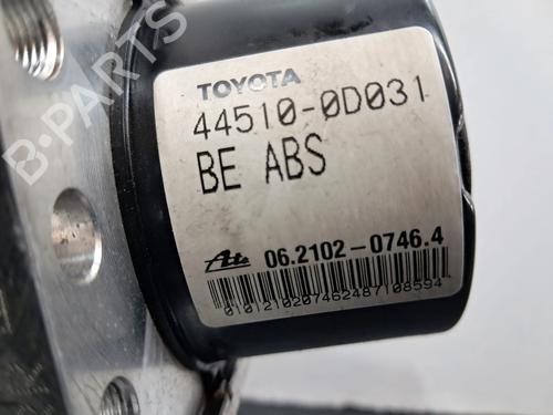 ABS pump TOYOTA YARIS (_P9_) 1.4 D-4D (NLP90_, NLP90R) | BP28300750M43 
