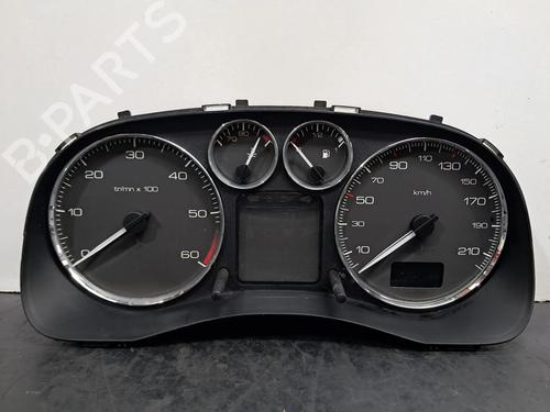 Used Instrument cluster PEUGEOT 307 SW (3H) 1.6 HDI 110 (109 hp) 12154454