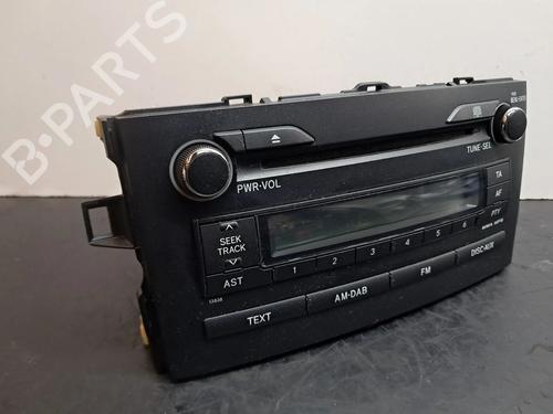 Radio TOYOTA AURIS (_E15_) 1.4 D-4D (NDE150_, NDE150R) (90 hp) 28807234