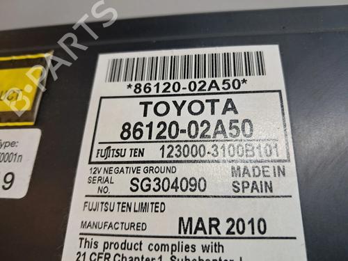 Radio TOYOTA AURIS (_E15_) 1.4 D-4D (NDE150_, NDE150R) | BP28807234E6