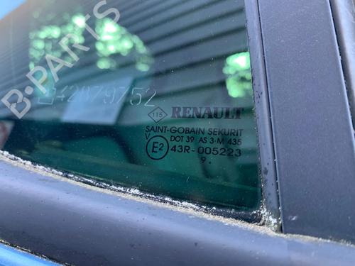 Rear right door window RENAULT CLIO III (BR0/1, CR0/1) 1.5 dCi (BR17, CR17) | BP29454830C21 