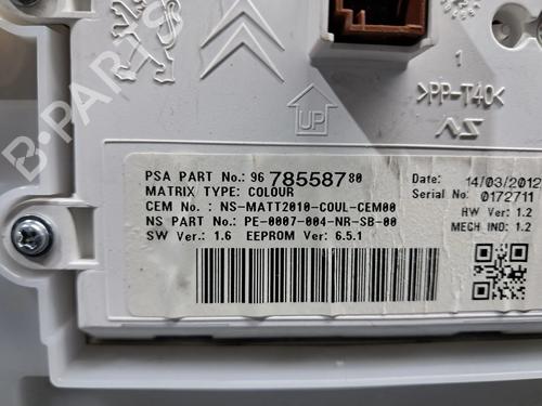 Kombinert Instrument PEUGEOT 208 I (CA_, CC_) 1.6 HDi | BP29521513C47 