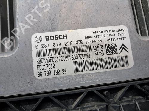 Engine control unit (ECU) PEUGEOT 208 I (CA_, CC_) 1.6 HDi | BP29526241M57