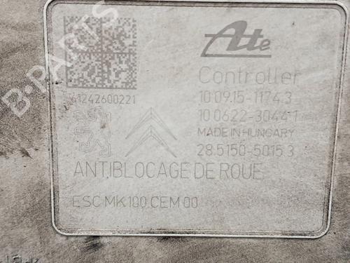 ABS pump PEUGEOT 208 I (CA_, CC_) 1.6 HDi | BP29527192M43 