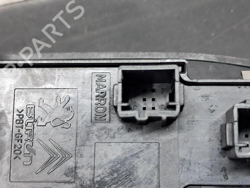 Left front window switch PEUGEOT 208 I (CA_, CC_) 1.6 HDi | BP29545503I27 