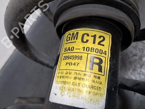 Right front shock absorber CHEVROLET CAPTIVA (C100, C140) 2.2 D | BP29568935M17 