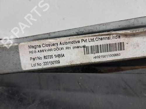 Rear right window mechanism NISSAN MICRA IV (K13K, K13KK) 1.2 DIG-S | BP29609093C25